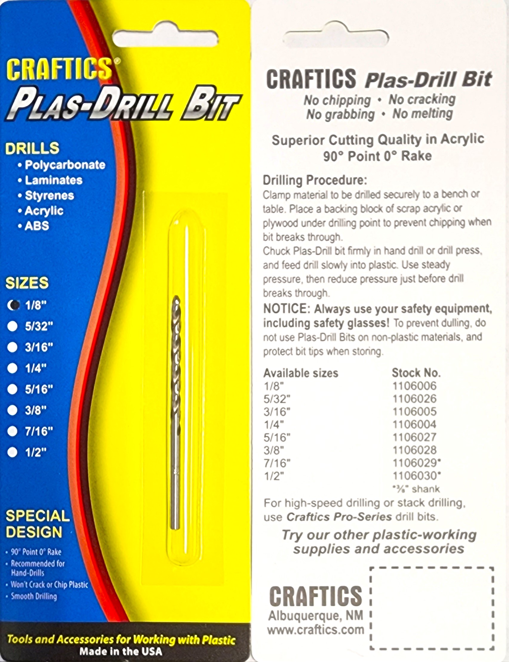Craftics 2oz Plasticator Bottle with 22ga Metal Needle (1106058)